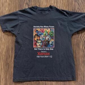 T-Shirt Anxiety Has Many Faces Graphic Tee